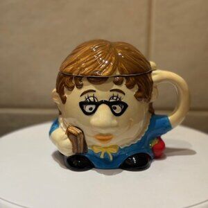 2002 XPress TEACHER Ceramic Coffee Mug with Lid The Encore Group